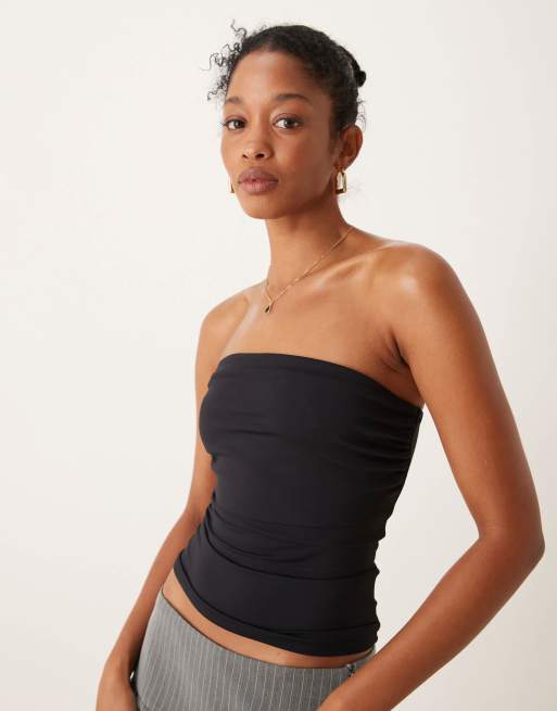 Pimkie bandeau top in black