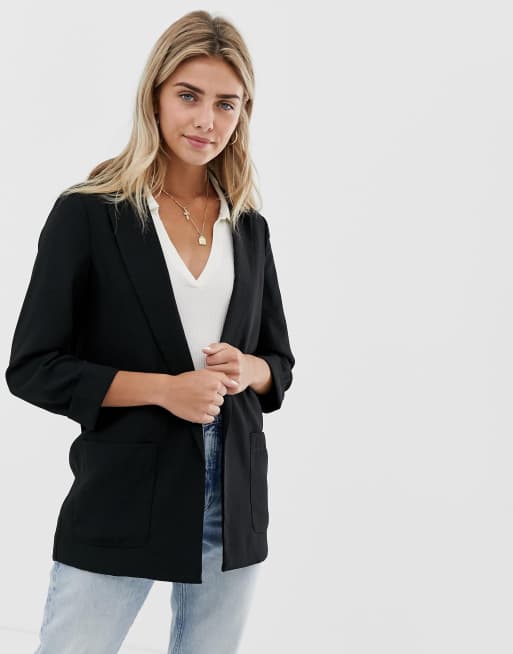 Pimkie blazer in black | ASOS