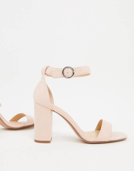 Nude sale colour sandals