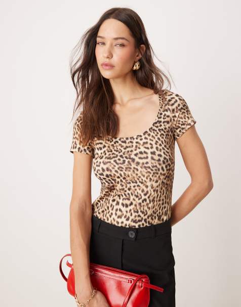 Pimkie - Body sinuoso con stampa leopardata e scollo rotondo - view 1