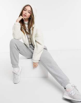 cream zip jacket
