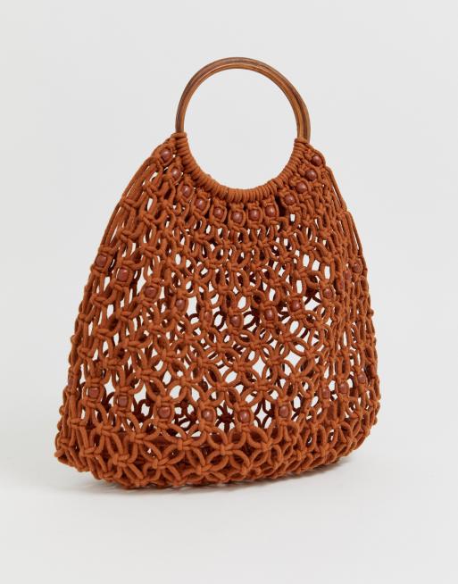 Wooden bag asos hot sale