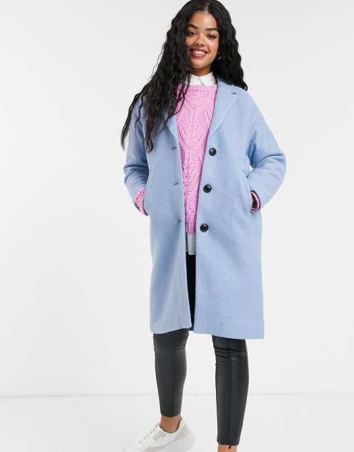 Light blue store car coat