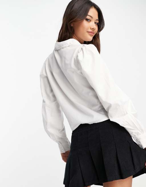 Pimkie - Camicia bianca con colletto, 2 di 4