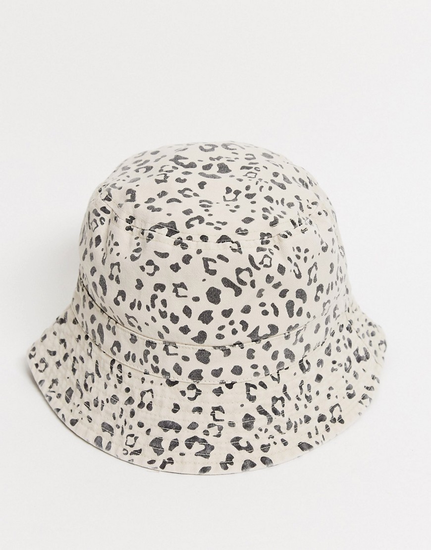 Pimkie - Cappello da pescatore con stampa leopardata-Multicolore