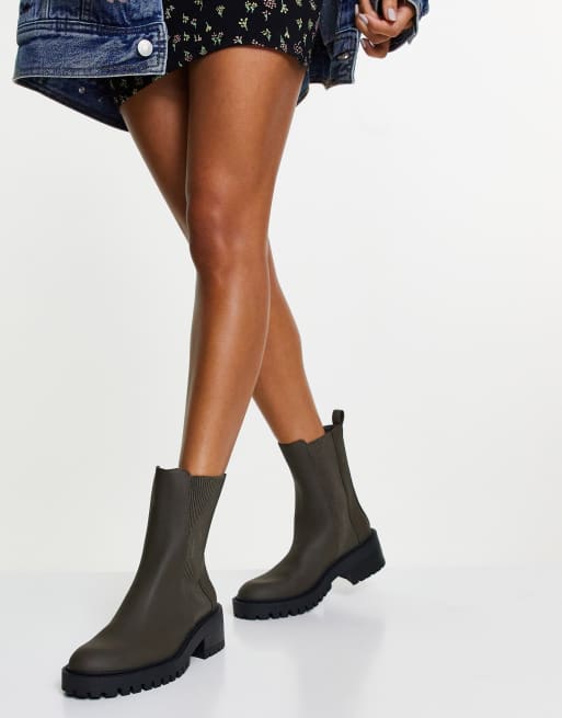 Pimkie Elastic Detail Chelsea Boot In Black Lyst Australia 58 OFF