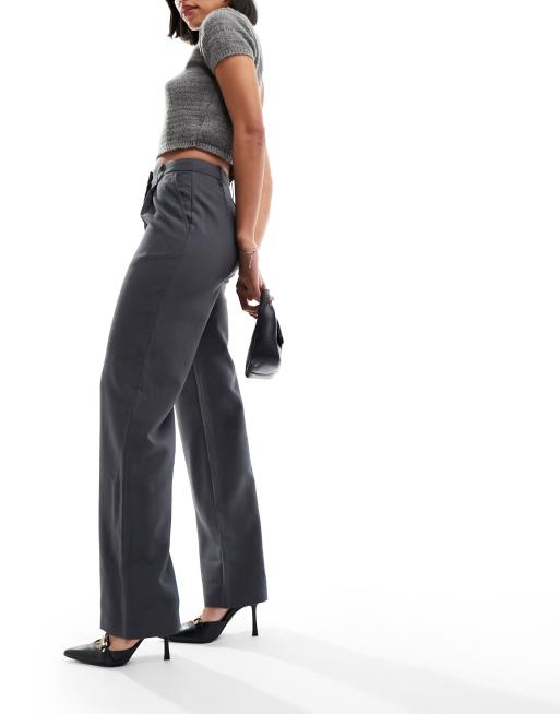 Pimkie – Elegante Hose mit geradem Schnitt in Grau