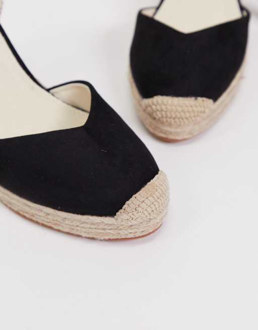 Pimkie Espadrilles compens es Noir ASOS