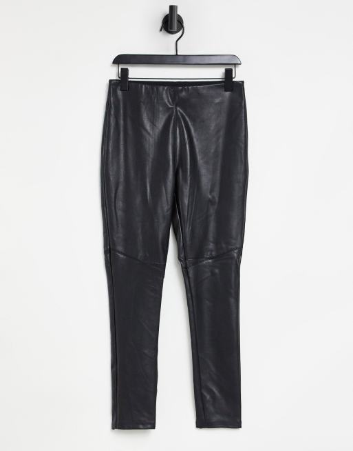 H&M Faux Leather Leggings