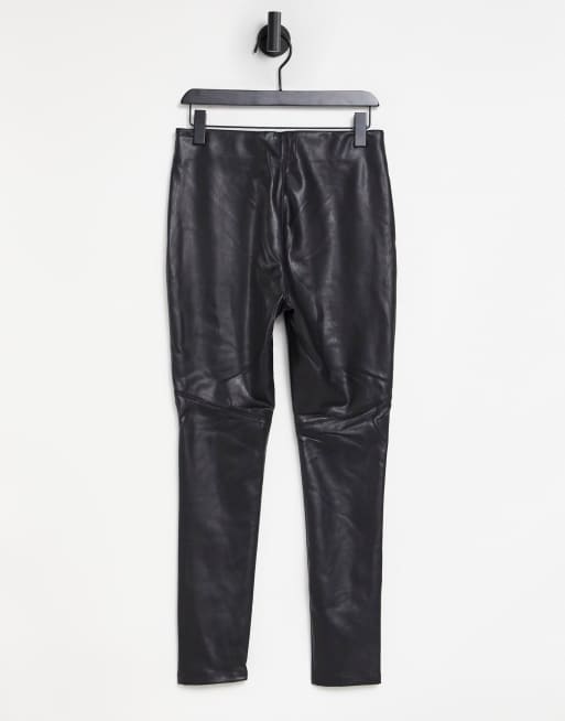 H and m shop faux leather leggings