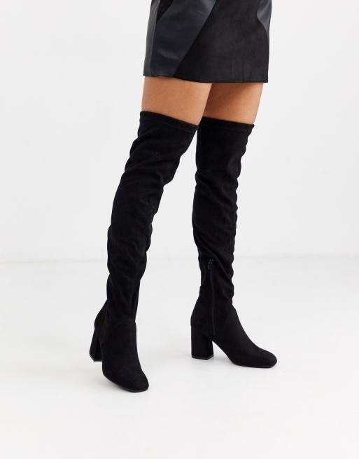 Suede deals high boots