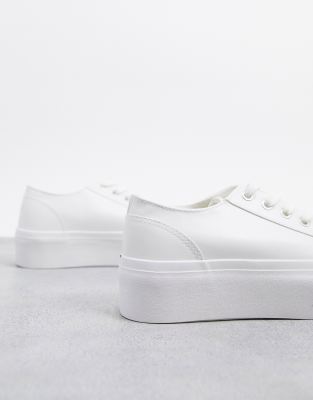 ladies flatform trainers