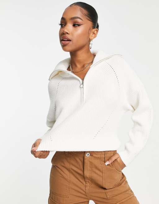 Half zip jumpers discount womens