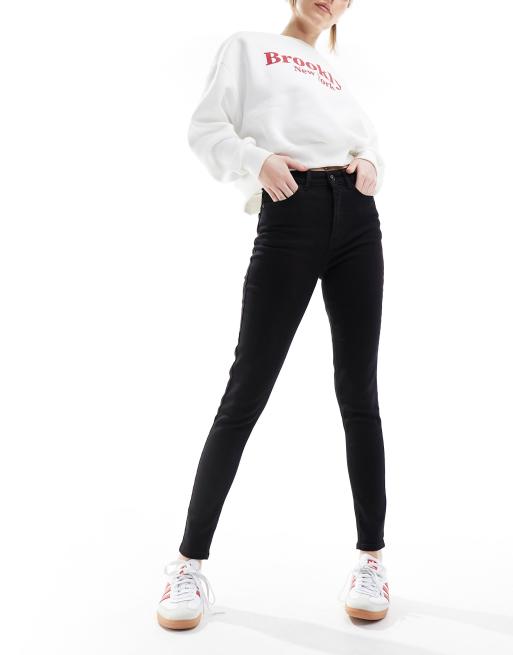 Pimkie high waist skinny jean in black, 3 of 5