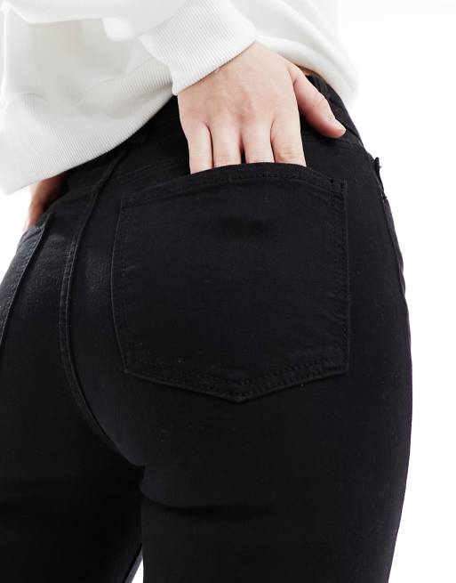 Pimkie - Jeans skinny a vita alta neri, 2 di 5