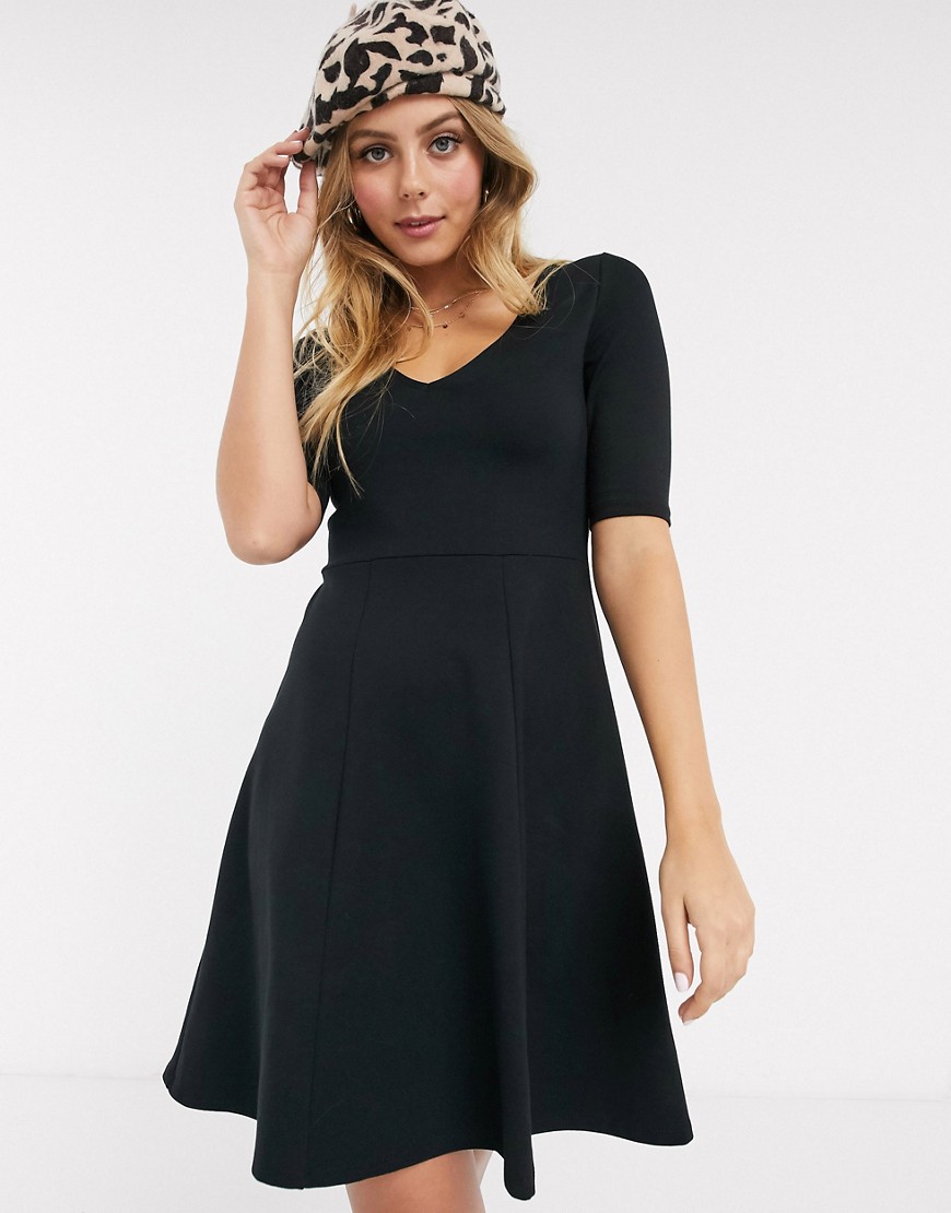 Pimkie - Jersey jurk met A-lijn in zwart