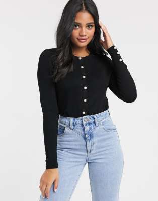 jewel button cardigan