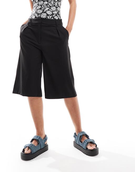 Pimkie - Jorts sartoriali neri taglio lungo