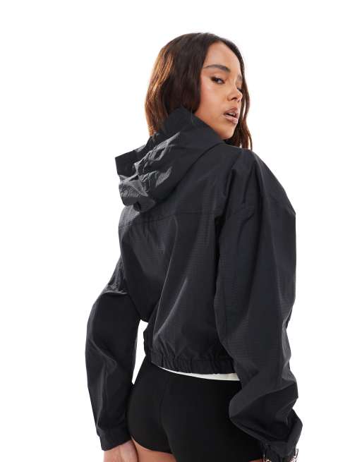 Pimkie – Kapuzenjacke in Schwarz mit durchgehendem Reißverschluss, 3 von 4