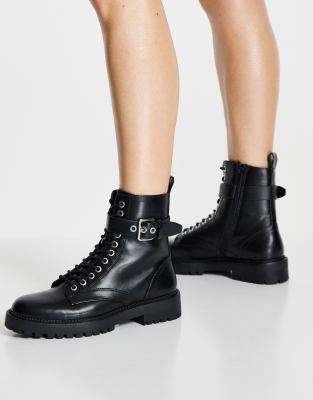 3 buckle ankle boots