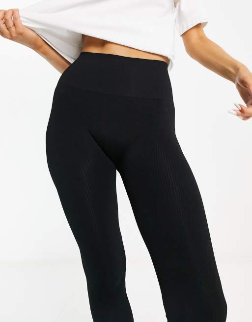 Pimkie - Legging d'ensemble sans coutures à taille haute - Noir, 3 de 4
