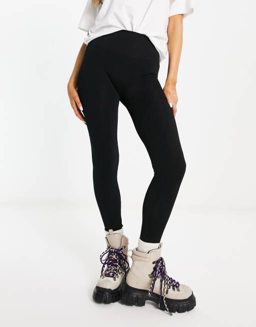 Pimkie - Legging d'ensemble sans coutures à taille haute - Noir, 4 de 4