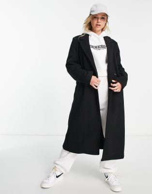 Pimkie longline coat in black