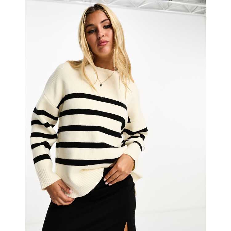 Womens on sale striped jumper