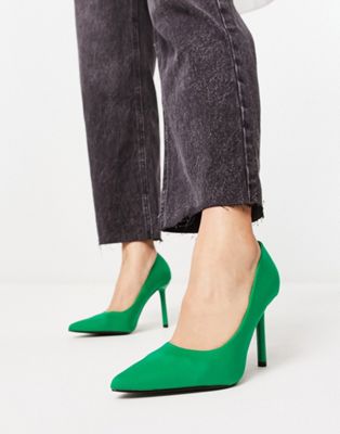 Pimkie lycra court shoe in green