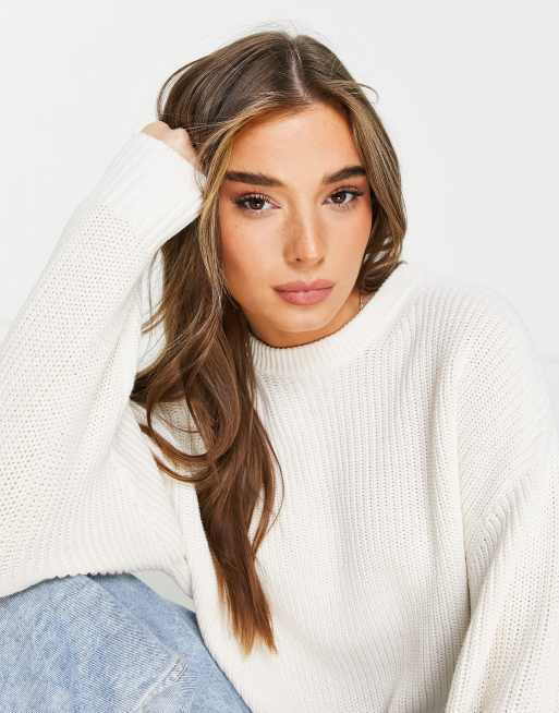 Pimkie - Maglione girocollo leggero écru, 3 di 4
