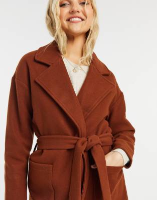 Manteau marron femme pimkie hot sale