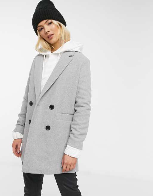 manteau gris pimkie