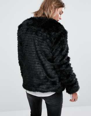 pimkie manteau fourrure