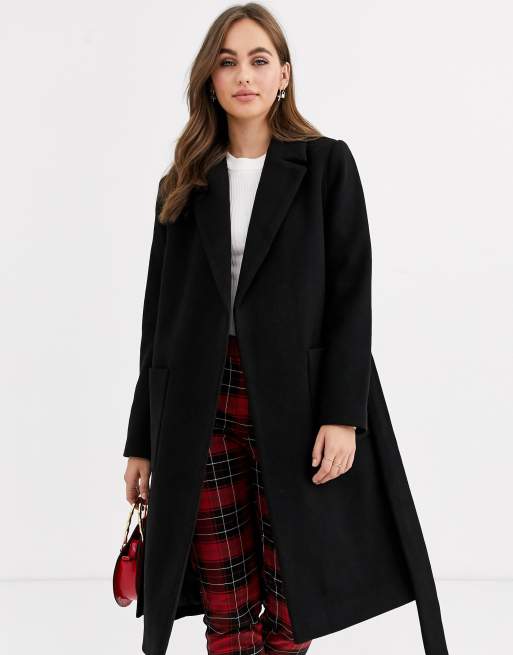 manteau noir femme pimkie