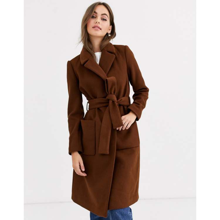 Manteau marron femme discount pimkie