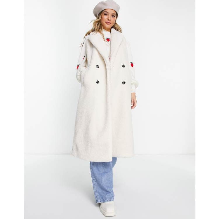 Manteau imitation mouton outlet pimkie