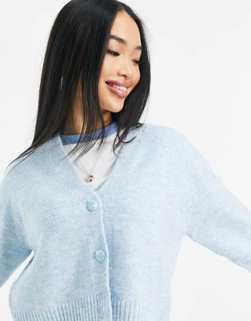 Cardigan baby blue sale