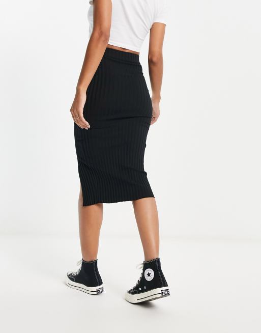 Zanna Midi Skirt Black