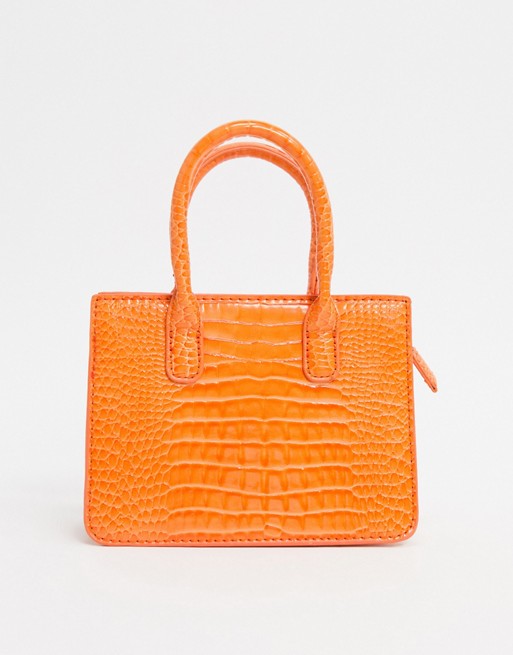 Pimkie moc croc mini bag in orange