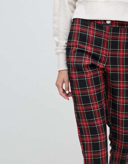 Pantalon discount ecossais zara