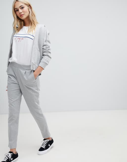 Pimkie - Pantalon ajusté noué à la taille