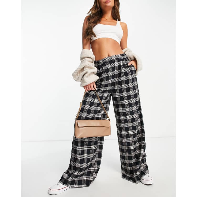 Pantalon carreaux online pimkie