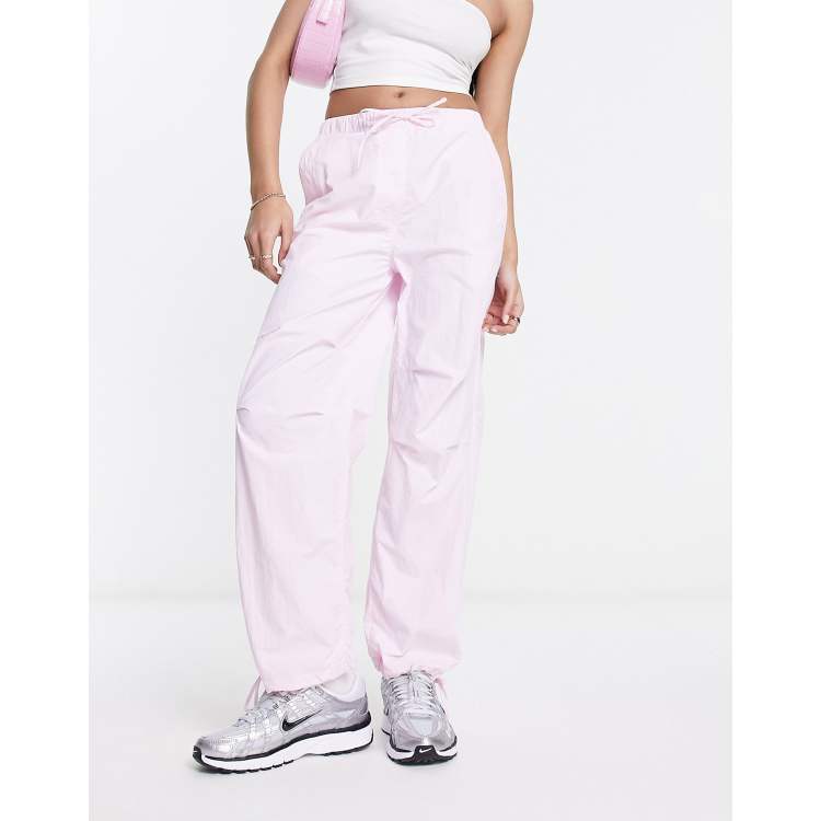 Pantalon cargo best sale rose femme