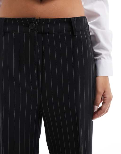 Pimkie - Pantalon large habillé - Noir à fines rayures, 3 de 5