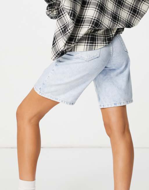 Pimkie - Pantaloncini in denim lunghi azzurri, 2 di 4
