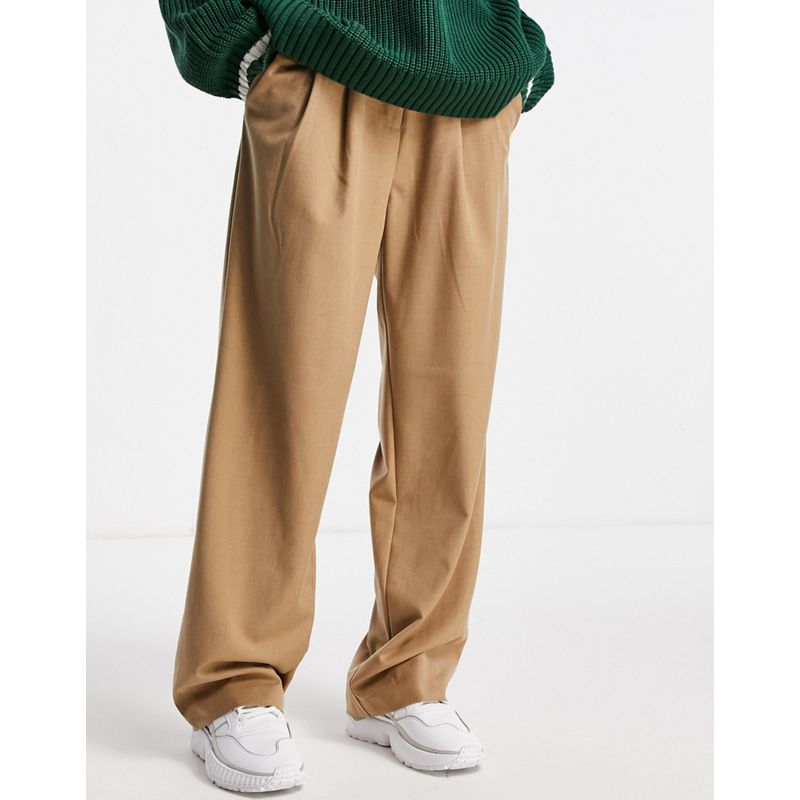 nMC3I Pantaloni e leggings Pimkie - Pantaloni dad fit color cammello