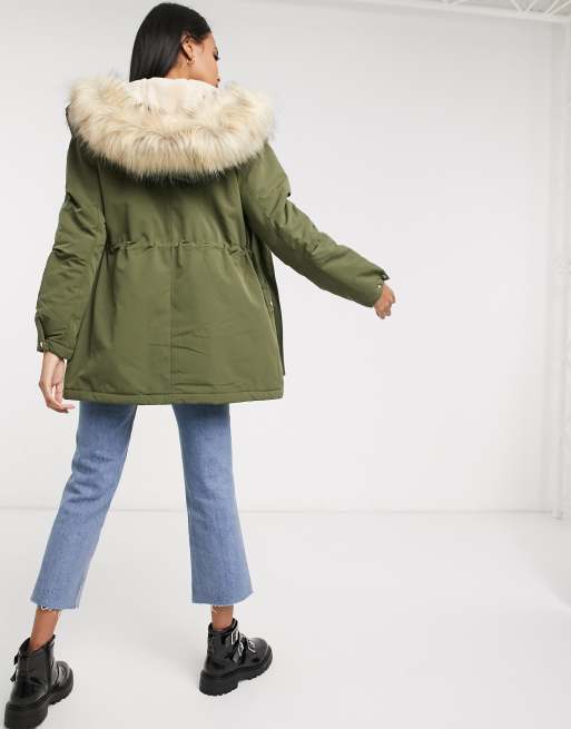 Parka kaki femme cheap pimkie