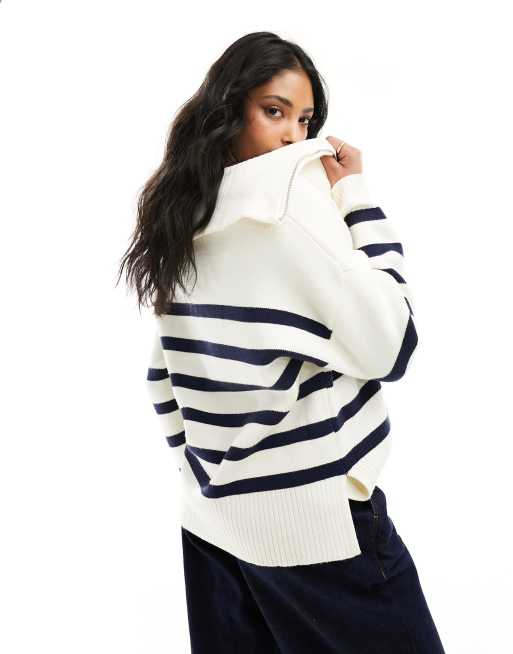 Sweat zippé col montant WALSEA - Bleu marine - Kiabi - 54.99
