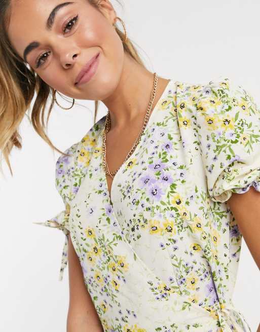 Pimkie Robe cache c ur petites fleurs ASOS