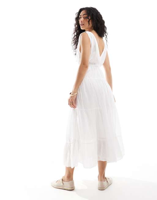 Robe longue blanche pimkie store